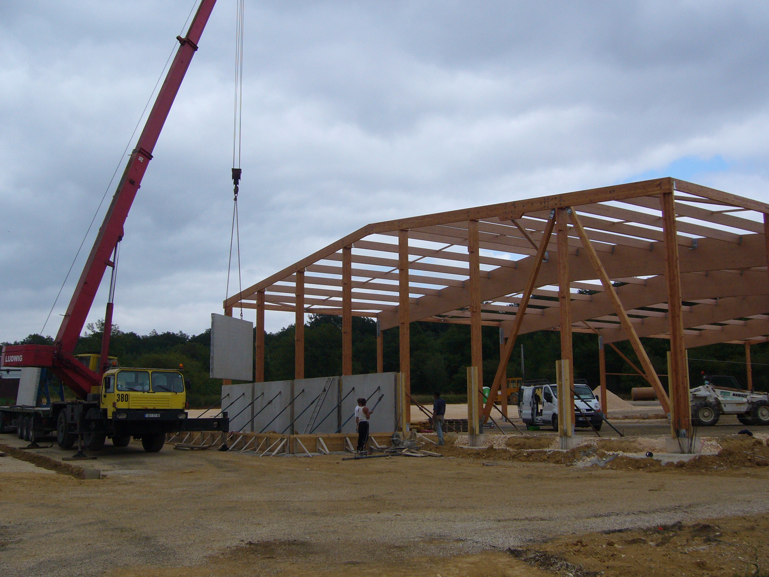 Construction Batiment Industriel Villiers St Benoit